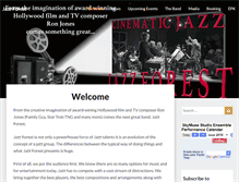 Tablet Screenshot of jazzforest.com